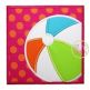 Beach Ball Box Applique | Machine Embroidery Designs by JuJu