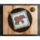 ITH Northwoods Bear Pot Holder | Machine Embroidery Designs by JuJu