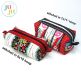                                 Striped Boxy Zippered Bag by Oma's Place | Machine Embroidery Designs by JuJu
                            