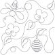 Bees and Behives End-to-End Quilting | Machine Embroidery Designs by JuJu