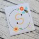 Bee Bloom Frame Embroidery Design | Machine Embroidery Designs by JuJu