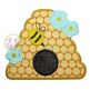 Beehive Applique | Machine Embroidery Designs by JuJu