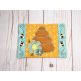 ITH Busy Bees Beehive Mug Rug | Machine Embroidery Designs by JuJu