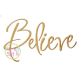 Believe | Machine Embroidery Designs by JuJu