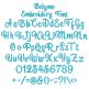 Belymo Embroidery Font | Machine Embroidery Designs by JuJu