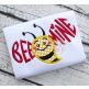 Bee Mine Bumblebee Applique | Machine Embroidery Designs by JuJu
