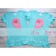 Best Friends Heart Applique | Machine Embroidery Designs by JuJu