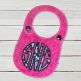 Stipple Bib | Machine Embroidery Designs by JuJu
