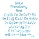 Quarter Inch Font Bundle 14 | Machine Embroidery Designs by JuJu