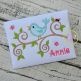 Bird on a Branch Applique Design | Machine Embroidery Designs by JuJu
