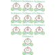 Birthday Princess Carriage Applique
