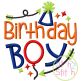 Itch 2 Stitch Birthday Boy Applique Digital Embroidery Machine Designs by JuJu