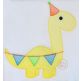 Birthday Brontosaurus Sketch | Machine Embroidery Designs by JuJu