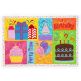 ITH Birthday Placemat 1 | Machine Embroidery Designs by JuJu