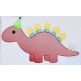 Birthday Stegosaurus Sketch | Machine Embroidery Designs by JuJu