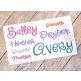 Biscotti Embroidery Font