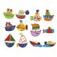 Row Row Your Boat Applique Machine Embroidery Designs by JuJu 