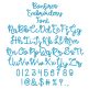 Bonfires Embroidery Font | Machine Embroidery Designs by JuJu