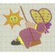 Sunbonnet Sue Through the Year Machine Embroidery Designs by JuJu