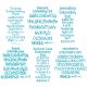 Quarter Inch Font Bundle 1 | Machine Embroidery Designs by JuJu