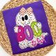 Halloween Friends Bean Stitch Applique | Machine Embroidery Designs by JuJu
