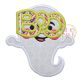 Boo Glasses Ghost Applique | Machine Embroidery Designs by JuJu