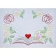 Book Princess Frame Embroidery | Machine Embroidery Designs by JuJu