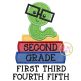 Bookworm Elementary Grades Boy Applique Design Set