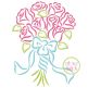 Bouquet Embroidery | Machine Embroidery Designs by JuJu
