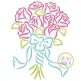Bouquet Embroidery | Machine Embroidery Designs by JuJu