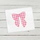 Bow Bean Stitch Applique | Machine Embroidery Designs by JuJu