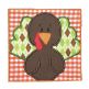 Turkey Box Applique | Machine Embroidery Designs by JuJu