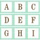 French Dots Monogrammed Font Set