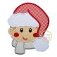 Boy Fluffy Hat Applique | Machine Embroidery Designs by JuJu