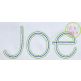 Brick House Two Color Bean Stitch Embroidery Font | Machine Embroidery Designs by JuJu