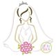 Bride Bodice Embroidery | Machine Embroidery Designs by JuJu