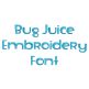 Bug Juice Embroidery Font | Machine Embroidery Designs by JuJu
