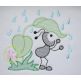 Bug Under Leaf Sketch Embroidery | Machine Embroidery Designs by JuJu