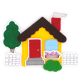 Busy Book Page Build A House Add On | Machine Embroidery Designs by JuJu