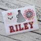 Bulldog Cheer Trio Sketch Embroidery | Machine Embroidery Designs by JuJu