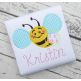 Bumble Bee Applique | Machine Embroidery Designs by JuJu