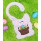 ITH Easter Bunny Baby Bib | Machine Embroidery Designs by JuJu