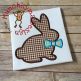Easter Bunny Silhouettes | Machine Embroidery Designs by JuJu