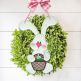 ITH Easter Bunny Wall Hanging | Machine Embroidery Designs by JuJu