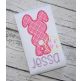 Bunny Backside Applique | Machine Embroidery Designs by JuJu
