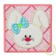 Itch 2 Stitch Bunny Box Girl Face Digital Embroidery Machine Designs by JuJu