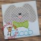 Bunny Boy Bow Tie | Machine Embroidery Designs by JuJu