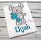 Easter Bunny Cross Applique | Machine Embroidery Designs by JuJu