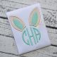 Bunny Ears Applique Monogram Frame (Font NOT included) | Machine Embroidery Designs by JuJu
