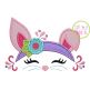 Bunny Flower Headband Applique | Machine Embroidery Designs by JuJu